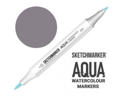 Маркер акварельный SketchMarker Aqua Pro Серый простой, SMA-SGRAY