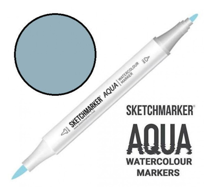 Маркер акварельный SketchMarker Aqua Pro Серый ледяной, SMA-IG