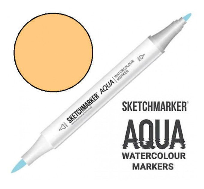 Маркер акварельный SketchMarker Aqua Pro Красно-оранжевый, SMA-ORRED