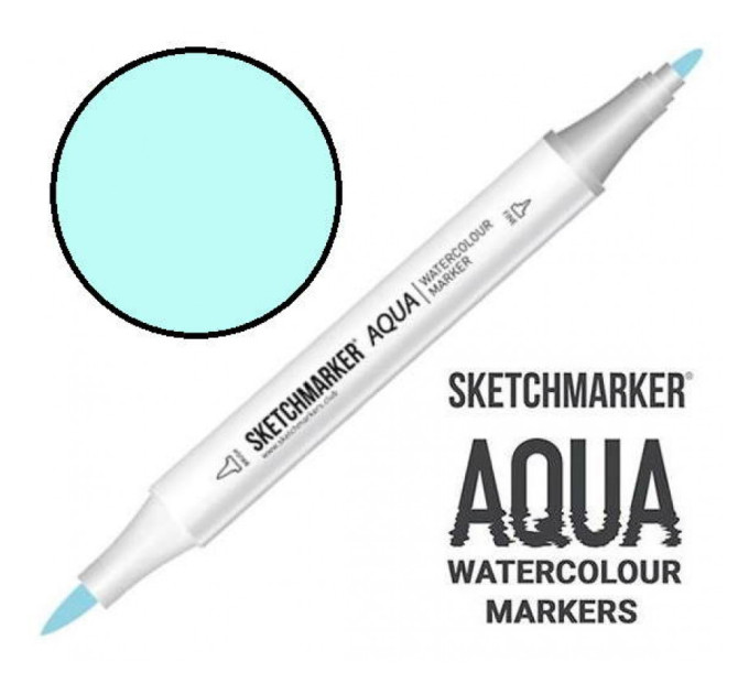 Маркер акварельний SketchMarker Aqua Pro Зелений м'ятний, SMA-MINTGR