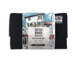 Набор маркеров SketchMarker Brush Внешний воздух 24 шт, SMB-24OUTD-foto3