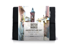Набор маркеров Sketchmarker Architecture 36 set - Архитектура - 36 маркеров + сумка органайзер-foto4
