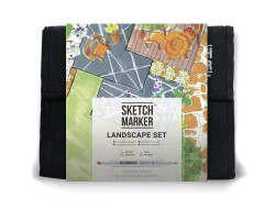 Набір маркерів Sketchmarker Landscape Ландшафт 36 шт арт 36land-foto2