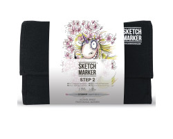 Набір маркерів Sketchmarker Step 2- Набір для початківців-24 маркера сумка органайзер-foto4