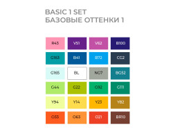 Набір маркерів Sketchmarker Basic 1 set 24 шт арт 24bas1-foto5