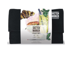 Набір маркерів SketchMarker Їжа, 24 шт, SM-24FOOD-foto3