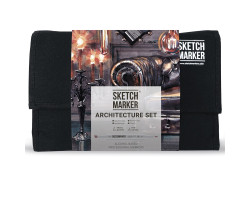 Комплект маркерів SketchMarker Архітектура, 24 шт, SM-24ARCH-foto4