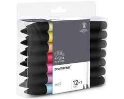 Набор маркеров Winsor Newton, ProMarker 12 шт Set 2-foto3