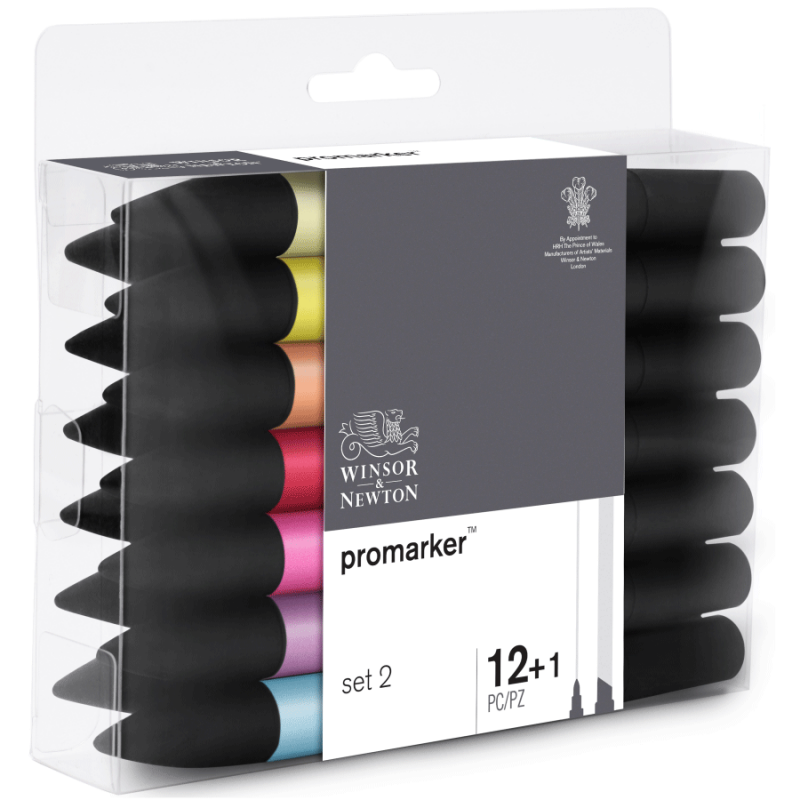 Набор маркеров Winsor Newton, ProMarker 12 шт Set 2-foto3