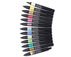 Набор маркеров Winsor Newton, ProMarker 12 шт Set 2-foto6