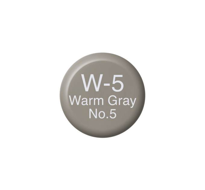 Чернила Copic W-5 Warm gray Теплий сірий 12 мл арт 2107609