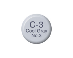 Чернила Copic С-3 Cool gray (Холодный серый) 12 мл