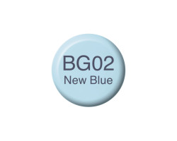 Чернила Copic BG-02 New blue (Морской голубой) 12 мл