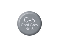 Чернила Copic С-5 Cool gray (Холодный серый) 12 мл