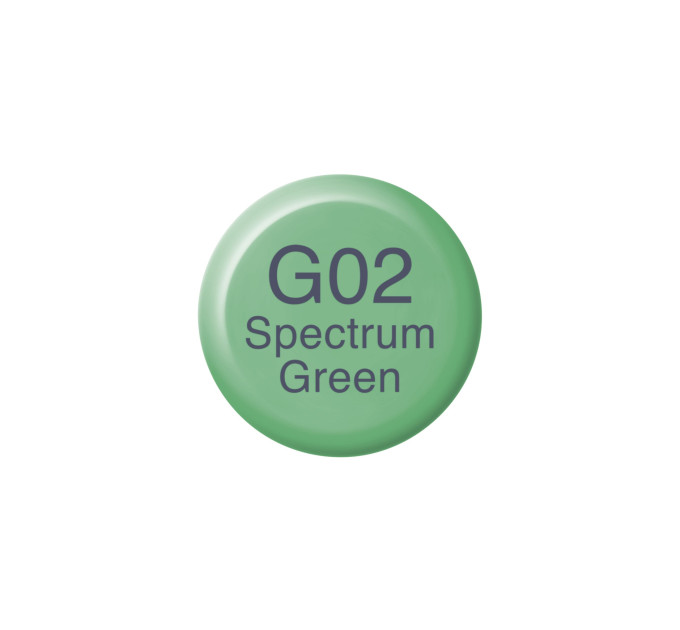 Чернила Copic G-02 Spectrum green (Спектральный зеленый) 12 мл
