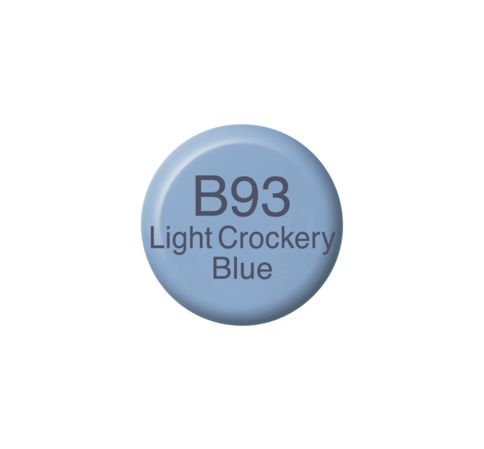 Чернила Copic B-93 Light crockery blue (Голубой фарфор светлый) 12 мл