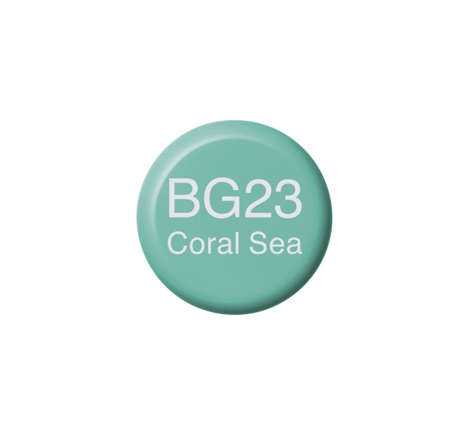 Чернила Copic BG-23 Coral sea (Коралловое море) 12 мл