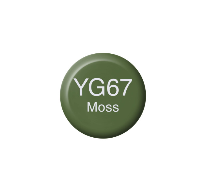 Чернила Copic YG-67 Moss (Зеленый мох) 12 мл