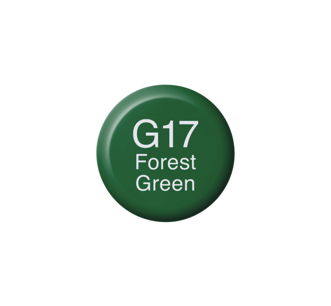 Чернила Copic G-17 Forest green (Зеленые листья) 12 мл