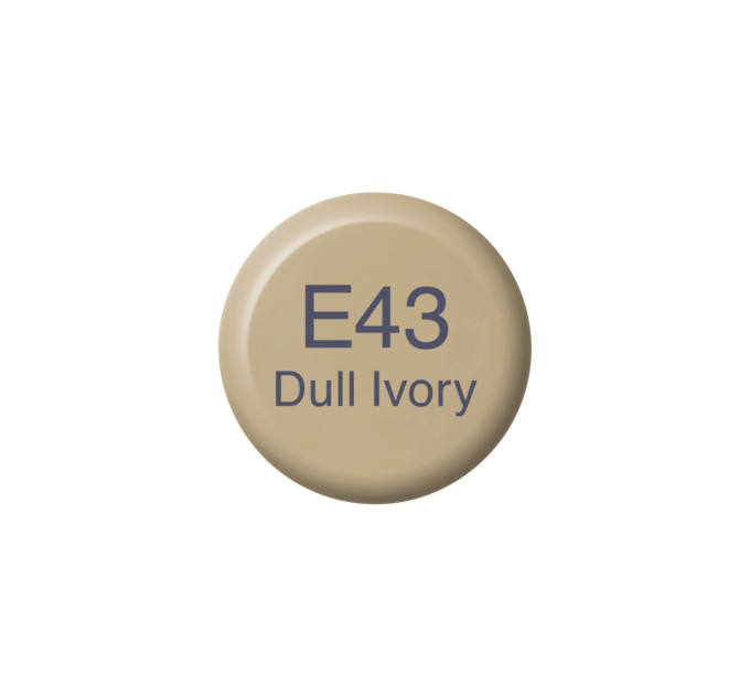 Чернила Copic E-43 Dull ivory (Слоновая кость) 12 мл