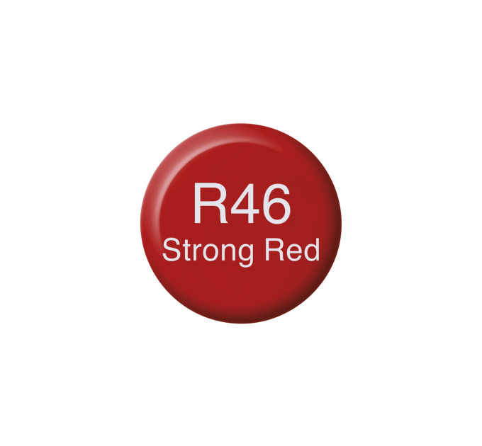 Чернила Copic R-46 Strtong red (Насыщенно-красный) 12 мл