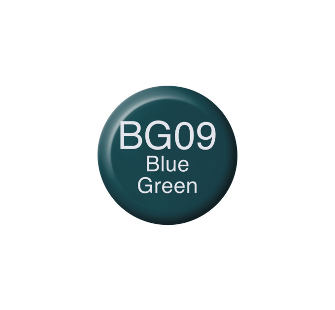 Чернила Copic BG-09 Blue green (Сине-зеленый) 12 мл