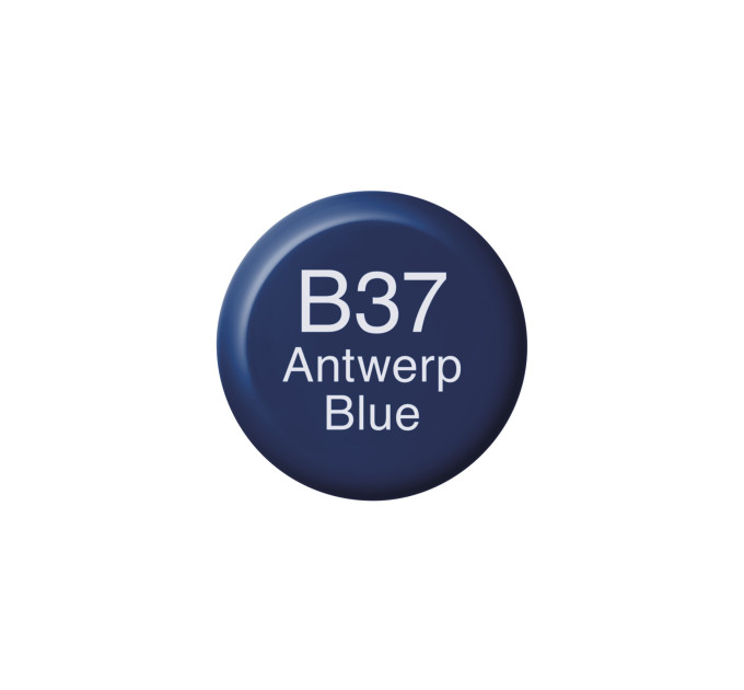 Чернила Copic B-37 Antwerp blue (Насыщенно-синий) 12 мл