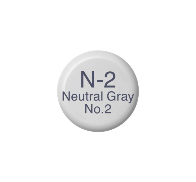 Чернила Copic N-2 Neutral gray (Нейтральный серый) 12 мл