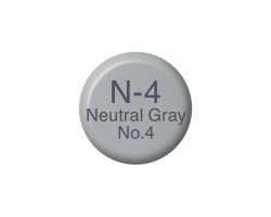 Чернила Copic N-4 Neutral gray (Нейтральный серый) 12 мл