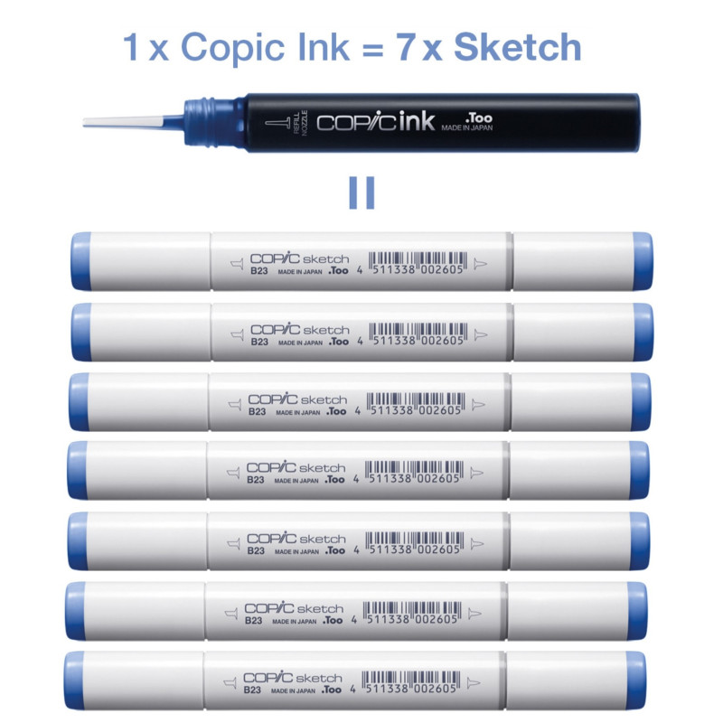 Чернила Copic #110 Special black Вугільно-чорний 12 мл арт 21076114-foto4