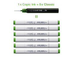 Заправка для маркерів COPIC Ink №BV25 Grayish violet Сірий фіолетовий, 12 мл-foto2