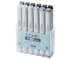 Маркеры Copic в наборе Marker серии CG, 12 шт 20075151-foto2