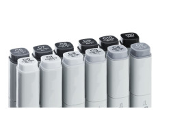 Маркеры Copic в наборе Marker серии CG, 12 шт 20075151-foto5
