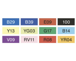 Набор маркеров Copic Sketch 12 шт 2107502-foto2