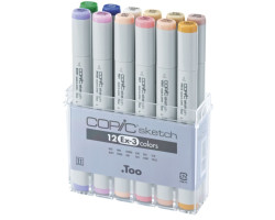 Copic набор маркеров Copic Sketch EX-3 12 шт 21075413-foto5