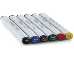 Маркеры Copic Sketch Set Bold Primaries 6 шт 21075662-foto2