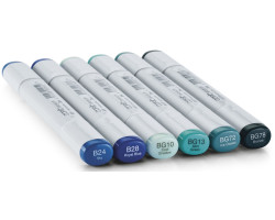 Маркеры Copic Sketch Set Sea Sky 6 шт 21075664-foto2