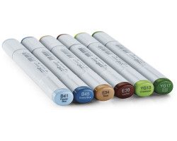Маркеры Copic Sketch Set Earth Essentials 6 шт 21075665-foto2