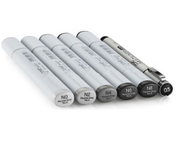 Маркеры Copic Sketch Set Sketching Grays 5+1 шт 21075681-foto2