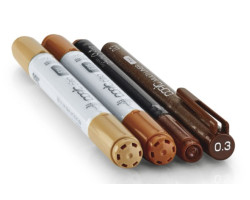 Маркери Copic Ciao Set Doodle Pack Brown 2+1+1 шт 22075647-foto2