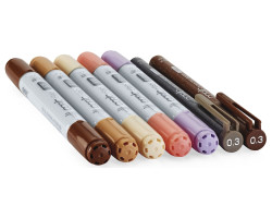 Маркери Copic Ciao Set Doodle Kit People 4+2 шт 22075671-foto2