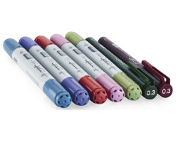 Маркери Copic Ciao Set Doodle Kit Nature 5+2 шт 22075672-foto2