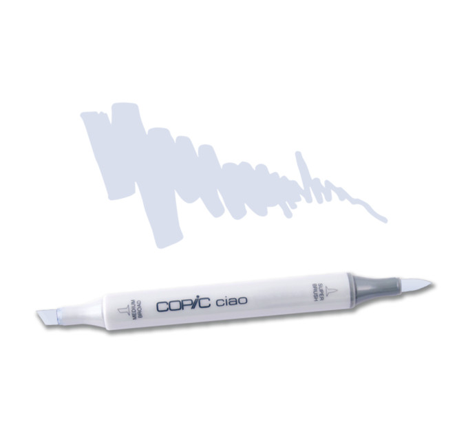 Маркер Copic Ciao № B60 Pale blue gray, Пастельний блакитно-сірий