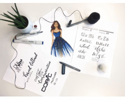 Copic набір лайнерів для каліграфії Multiliner Classic Calligraphy-Set, 2 шт 2207519-foto4