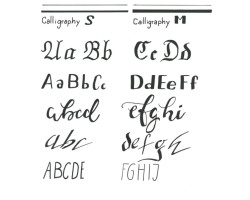 Copic набір лайнерів для каліграфії Multiliner Classic Calligraphy-Set, 2 шт 2207519-foto5