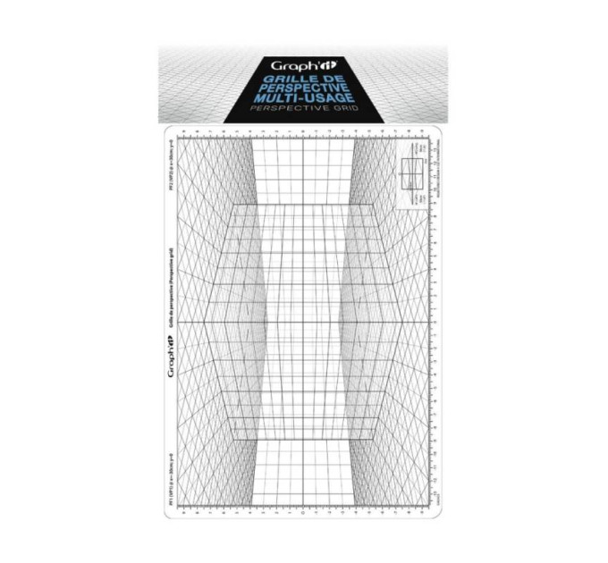 Сетка перспектива D  для зарисовок 26*30,5 см Graph&#039;it