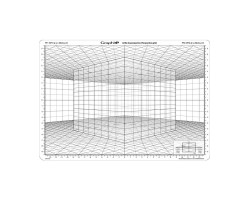 Сетка перспектива D для зарисовок 26*30,5 см Graph #039;it-foto2