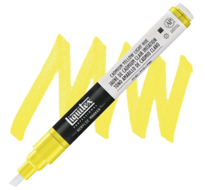 Акриловый маркер Liquitex, Paint Marker 2 мм, №159 Cadmium Yellow Light Hue 