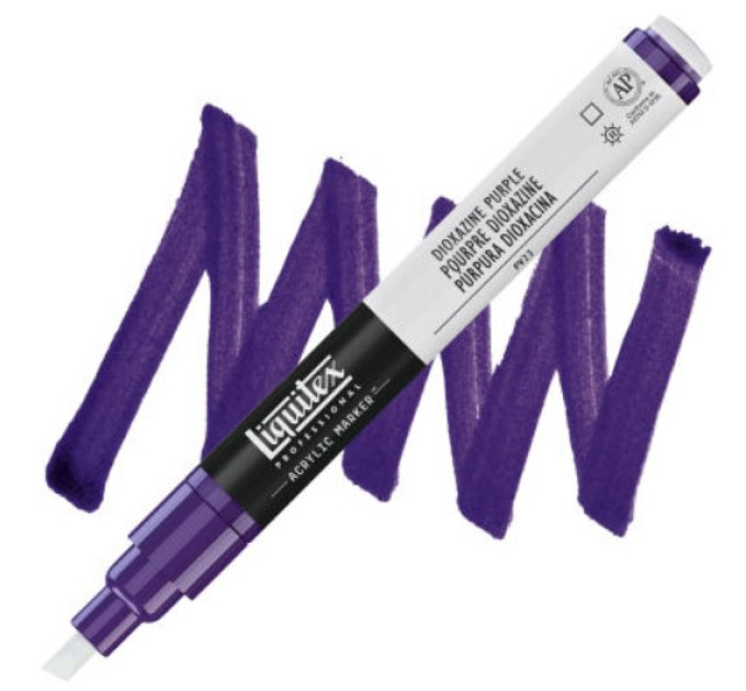 Акриловый маркер Liquitex, Paint Marker 2 мм, №186 Dioxazine Purple