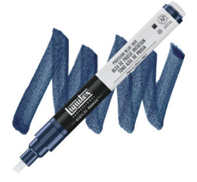 Акриловый маркер Liquitex, Paint Marker 2 мм, №320 Prussian Blue Hue